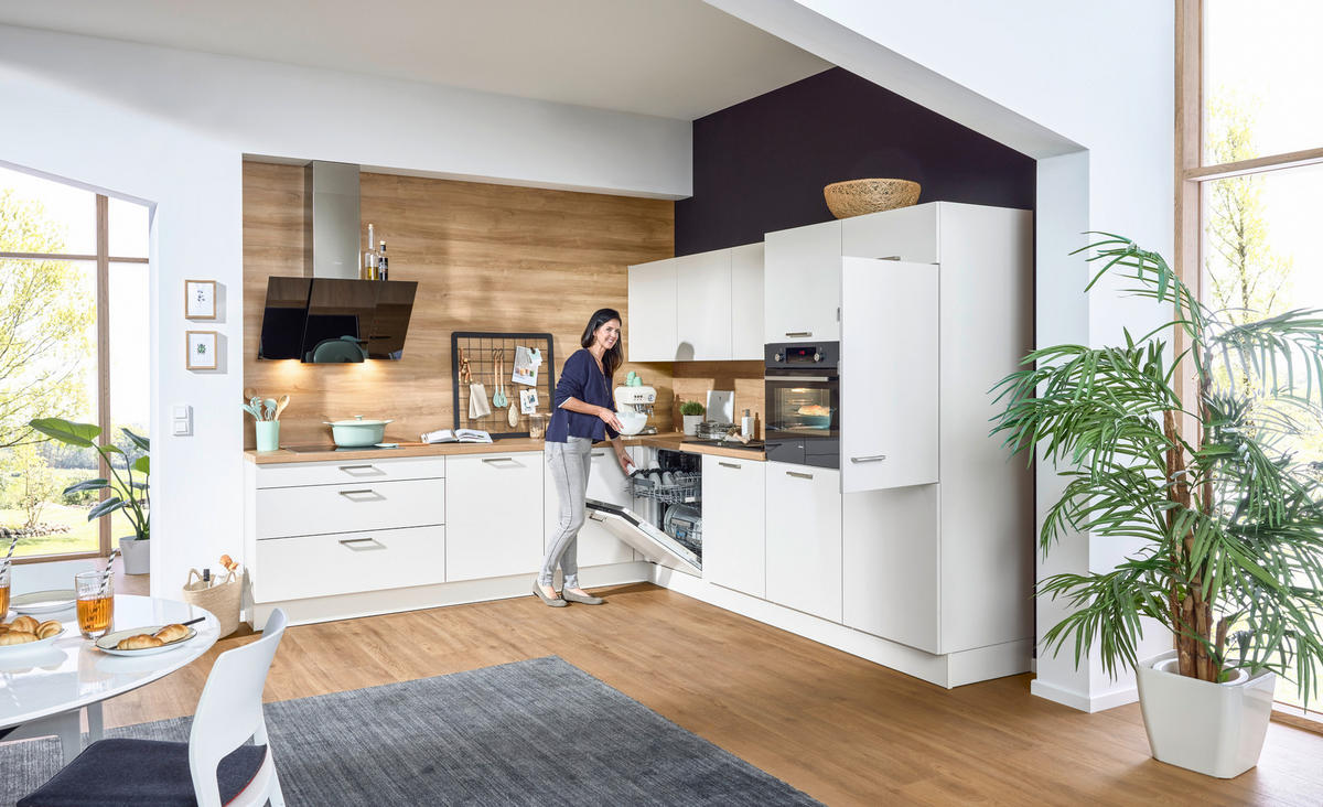 EINBAUKÜCHE  - Design, Holzwerkstoff - Novel