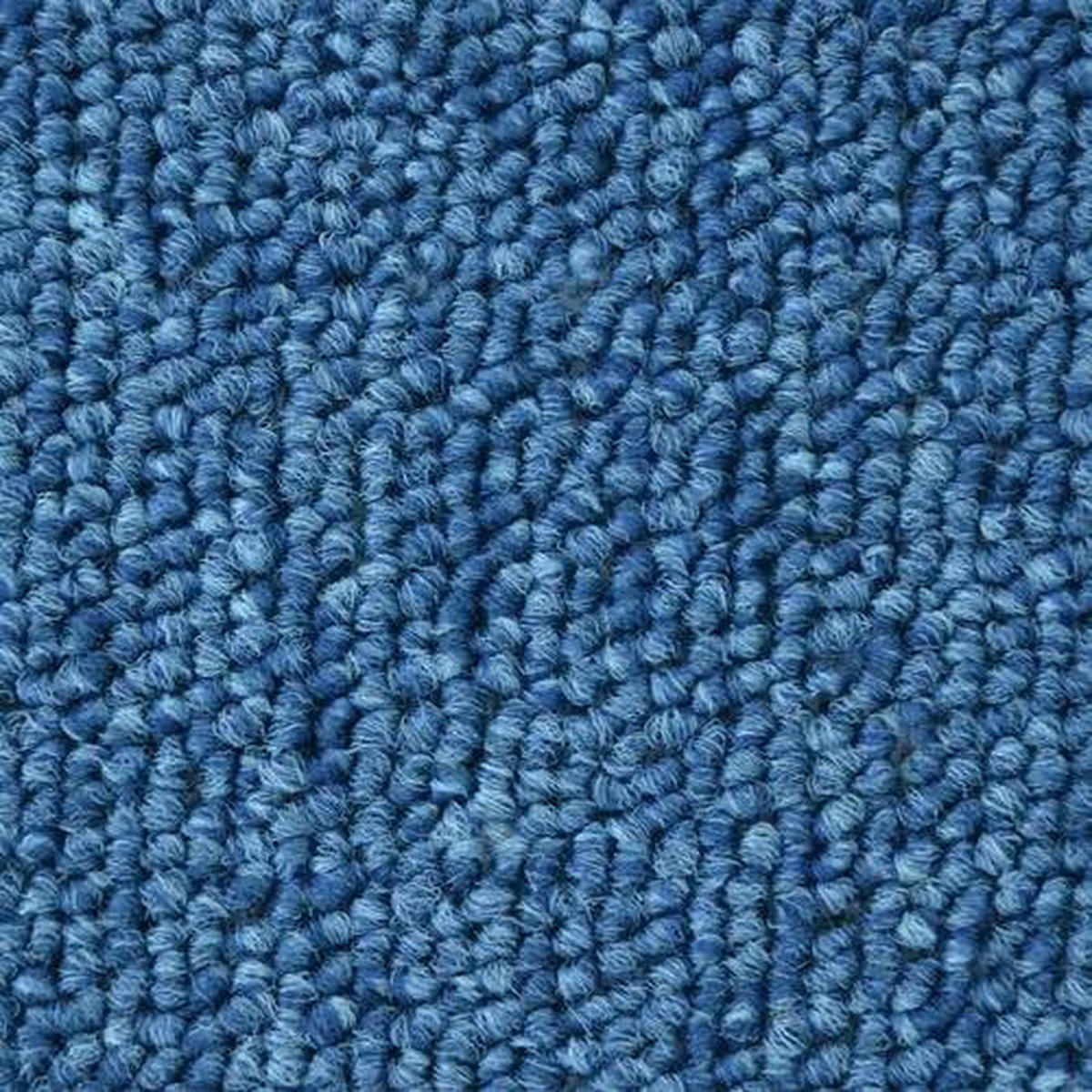 LÄUFER 80/250 cm London Blau  - Blau, Basics, Kunststoff/Textil (80/250cm)