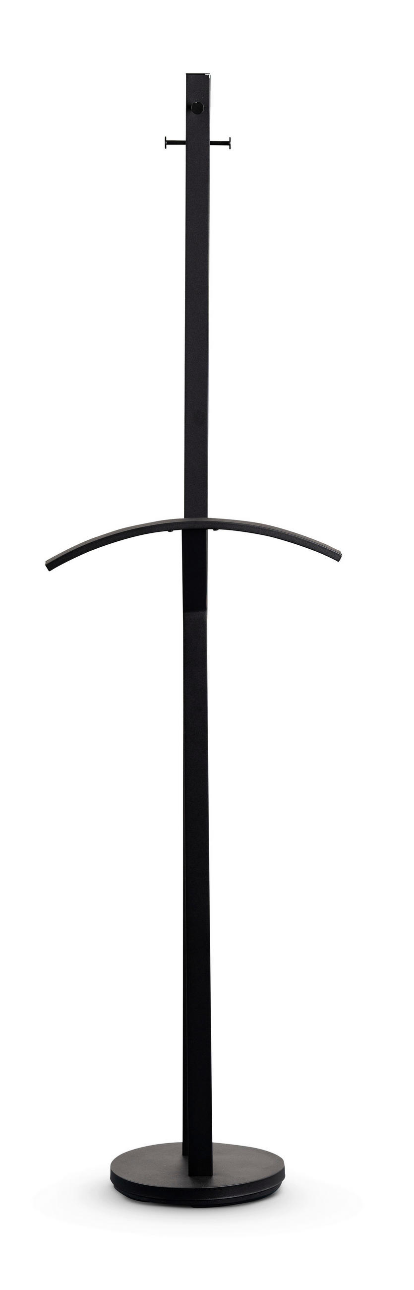 KLEIDERSTÄNDER in Schwarz 45/175/29 cm   - Schwarz, Design, Metall (45/175/29cm) - Xora