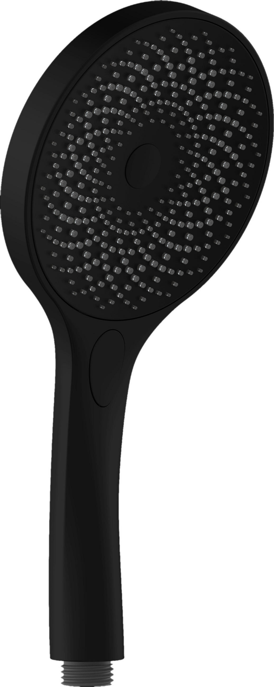 DUSCHKOPF   - Schwarz, Basics, Kunststoff (12,7/26,3/2cm) - Schütte