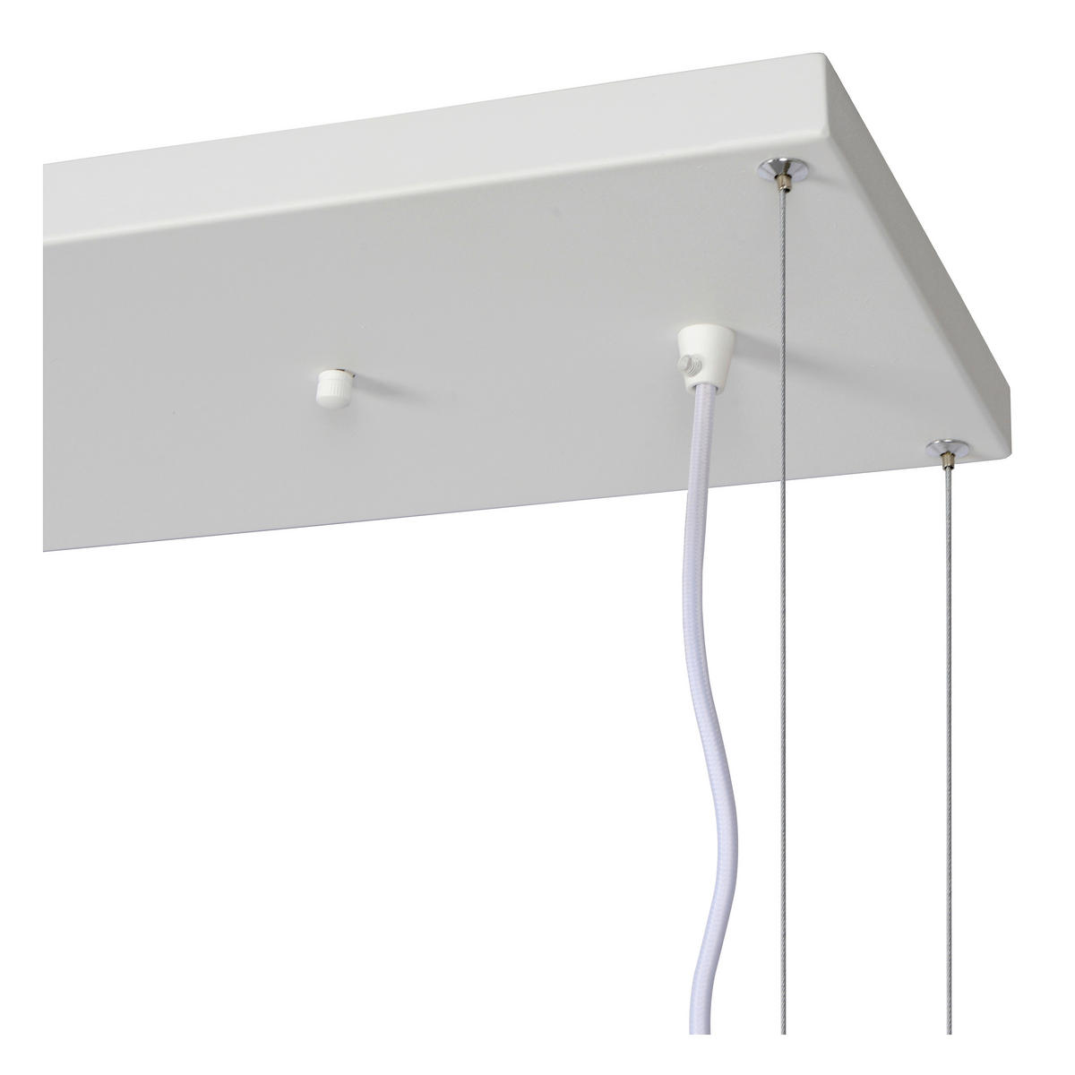 HÄNGELEUCHTE Miravelle 110/22 cm   - Weiß, MODERN, Metall (110/22cm) - Lucide