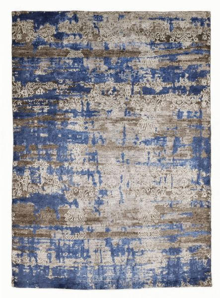 Orientalischer Webteppich Blau Signature Fusion 200x300 Cm
