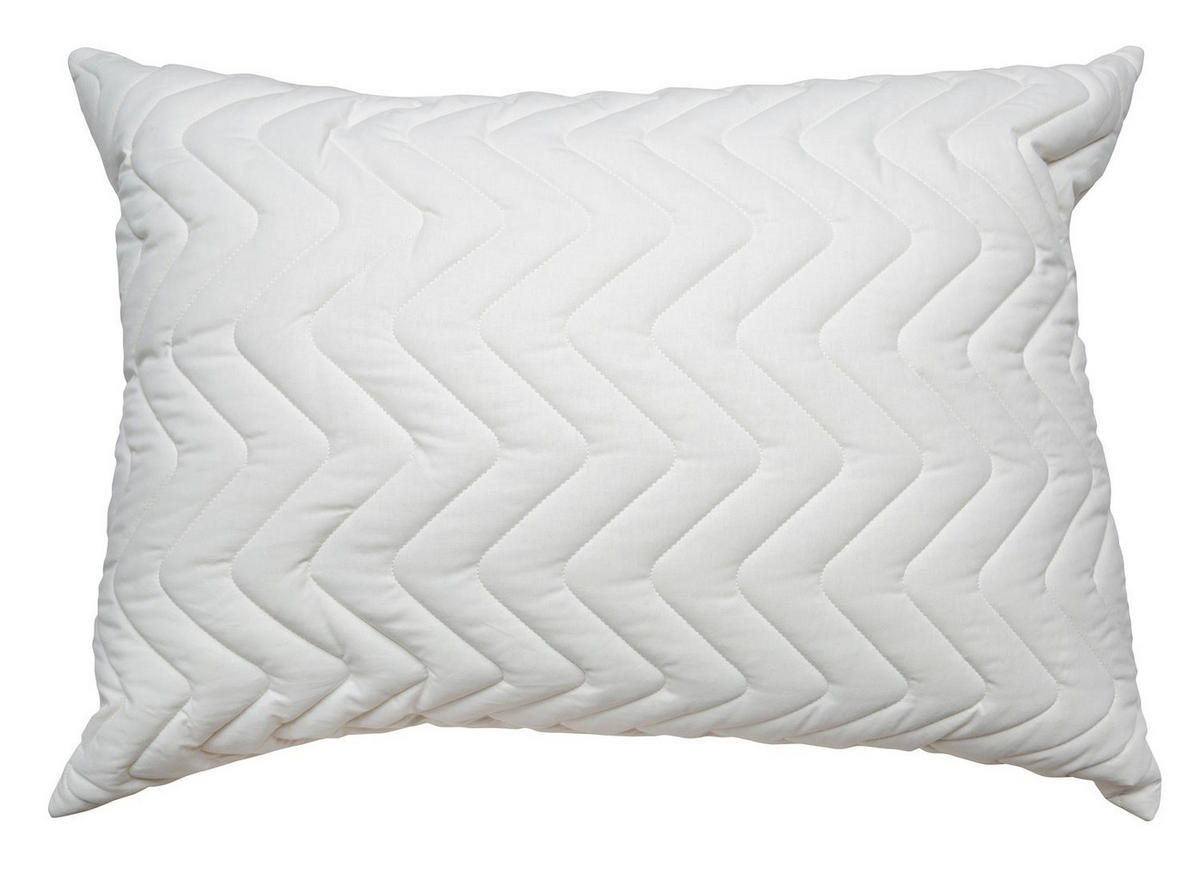 JASTUK   LINO  - bijela, Basics, tekstil/prirodni materijali (60/80cm) - Sleeptex