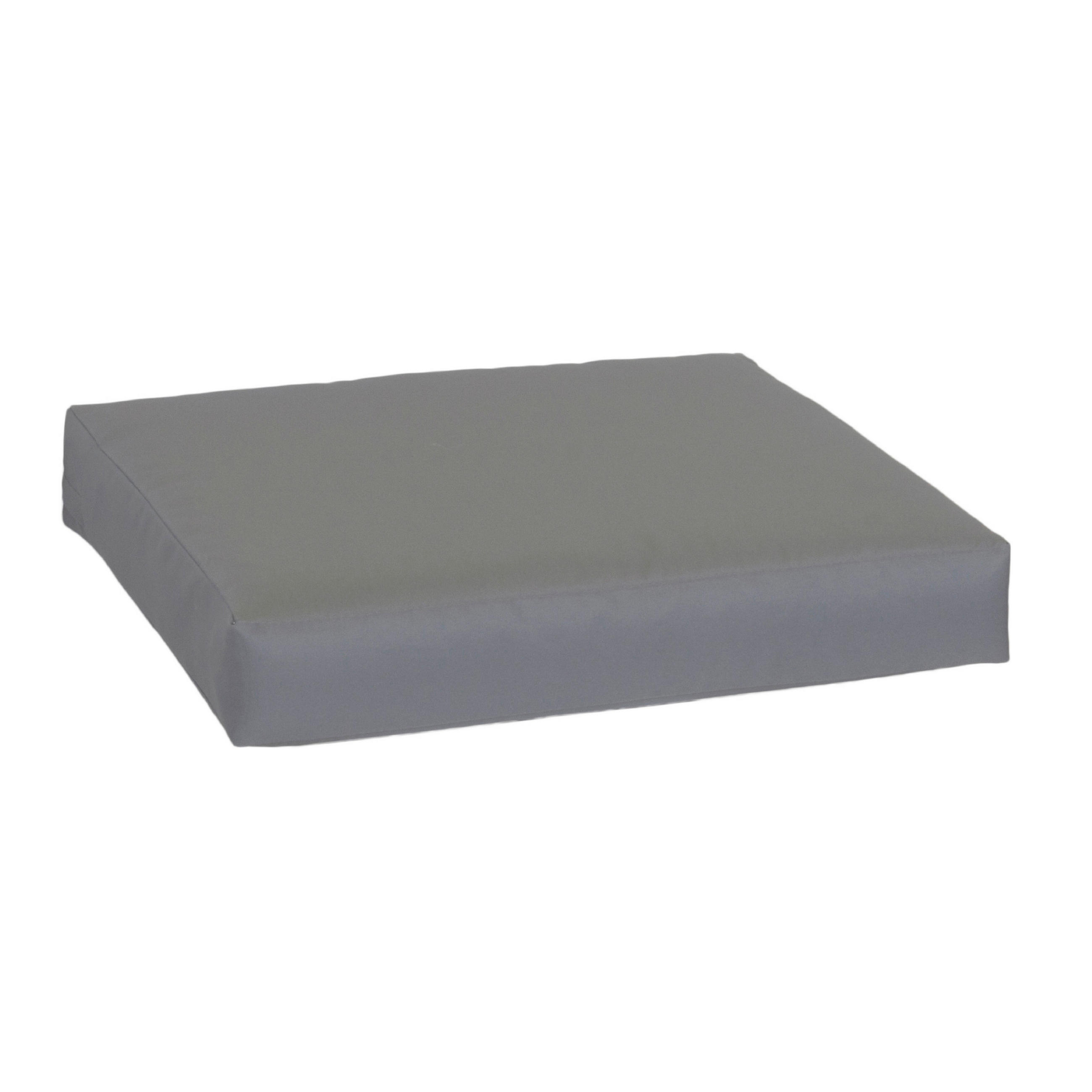 Gardenson Loungekissen Anthrazit 80x8x80 cm