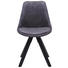 STUHL in Textil Grau, Schwarz - Schwarz/Grau, Design, Holz/Textil (49/87,5/56cm) - Carryhome STUHL in Textil Grau, Schwarz - Schwarz/Grau, Design, Holz/Textil (49/87,5/56cm) - Carryhome