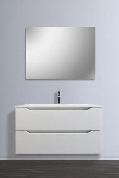 KOMBINOVANI UGRADNI UMIVAONIK  bela  - bela, Dizajnerski, pločasti materijal/keramika (70/60/46cm) - Xora