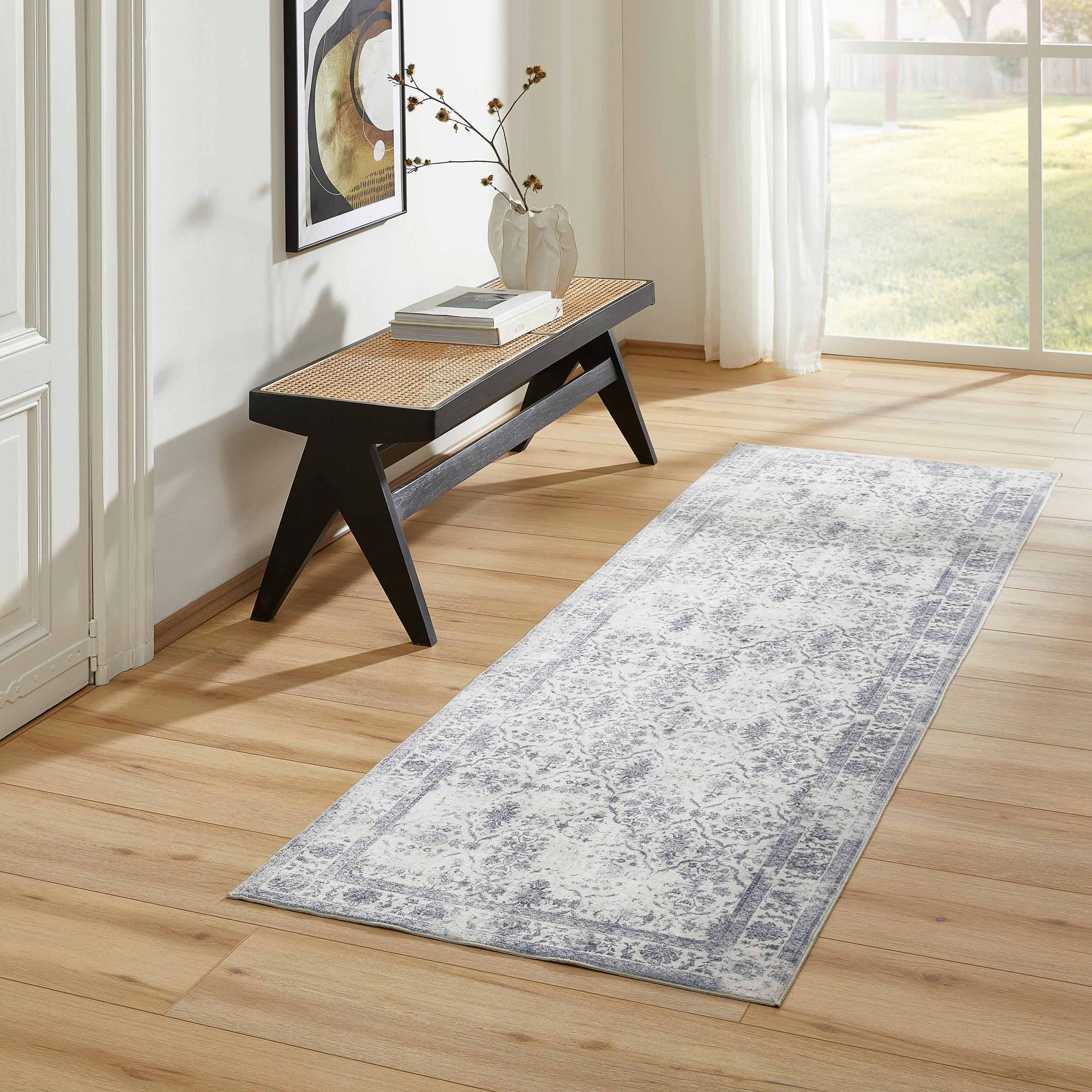 LÄUFER 80/250 cm Grau  - Grau, LIFESTYLE, Textil (80/250cm) - Novel
