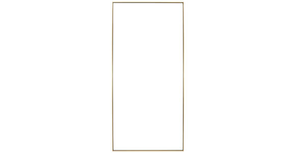 WANDSPIEGEL 90/180/2,5 cm in rechteckig - Goldfarben, Trend, Glas/Holzwerkstoff (90/180/2,5cm) - Landscape
