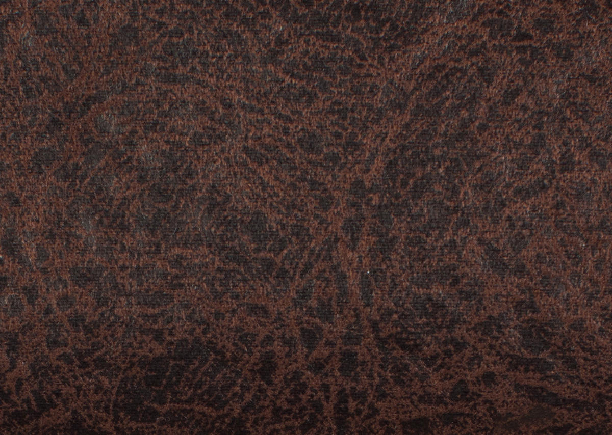 OHRENSESSEL in Mikrofaser Dunkelbraun  - Dunkelbraun/Schwarz, Konventionell, Textil (85/117/84cm) - Cantus