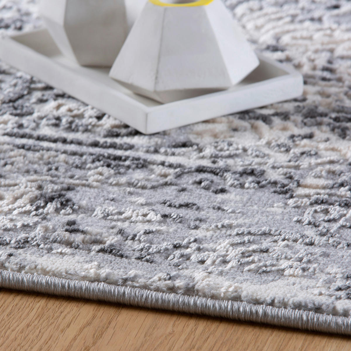 WEBTEPPICH 120/170 cm My Salsa  - Grau, Design, Textil (120/170cm) - Novel