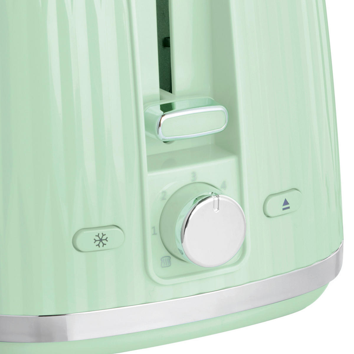 TOASTER Toaster  - Mintgrün, Basics, Kunststoff (17/19/28cm) - Russell Hobbs