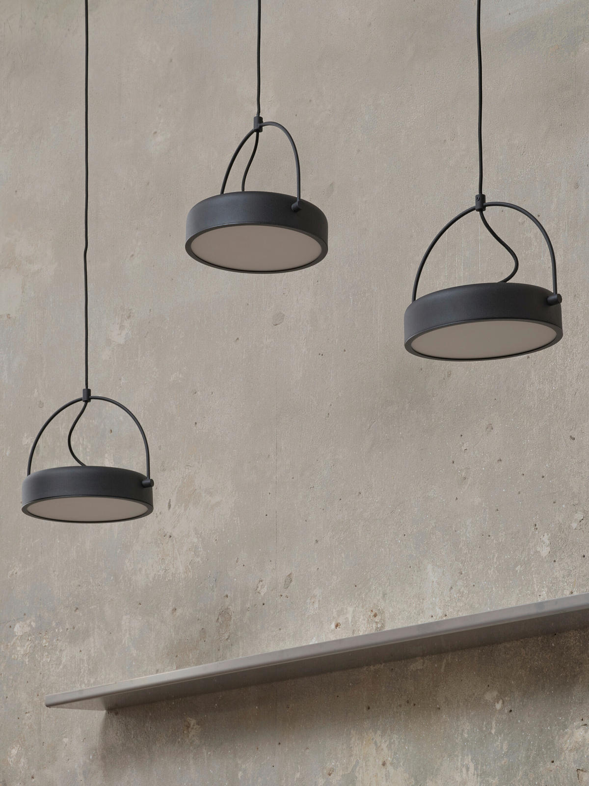 LED-HÄNGELEUCHTE 108/20/150 cm  - Schwarz, Design, Kunststoff/Metall (108/20/150cm) - Osram