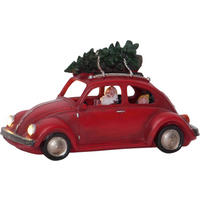 LED-DEKOLEUCHTE - Rot, Basics, Kunststoff (25,5/12,5/14,5cm) - Eglo