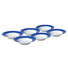 SUPPENTELLERSET Porzellan 6-teilig - Blau/Weiß, Basics, Keramik (22cm) SUPPENTELLERSET Porzellan 6-teilig - Blau/Weiß, Basics, Keramik (22cm)