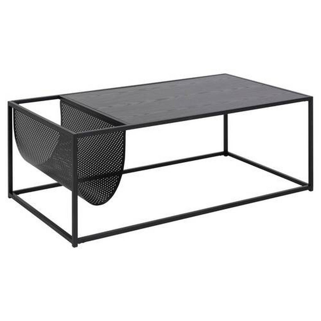 XXXL KONFERENČNÍ STOLEK, černá, kompozitní dřevo, 110/60/40 cm