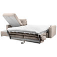 ECKSOFA Hellbraun Webstoff  - Hellbraun/Schwarz, KONVENTIONELL, Kunststoff/Textil (160/270cm) - Carryhome