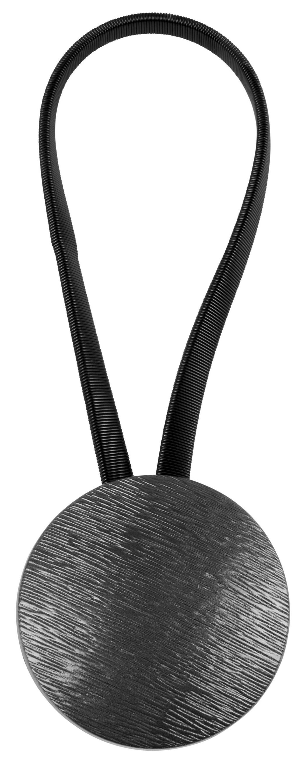FÜGGÖNYELKÖTŐ 38 cm  - antracit, Basics, fém (38cm) - Homeware