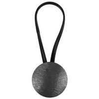 FÜGGÖNYELKÖTŐ 38 cm  - antracit, Basics, fém (38cm) - Homeware
