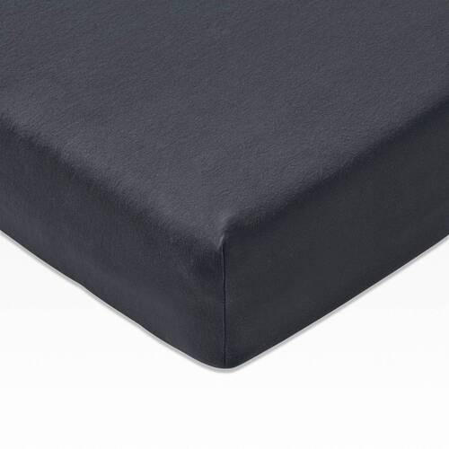 TOPPER-SPANNBETTTUCH 40002 Joop! Jersey  - Dunkelgrau/Anthrazit, Basics, Textil (100/200cm) - Joop!