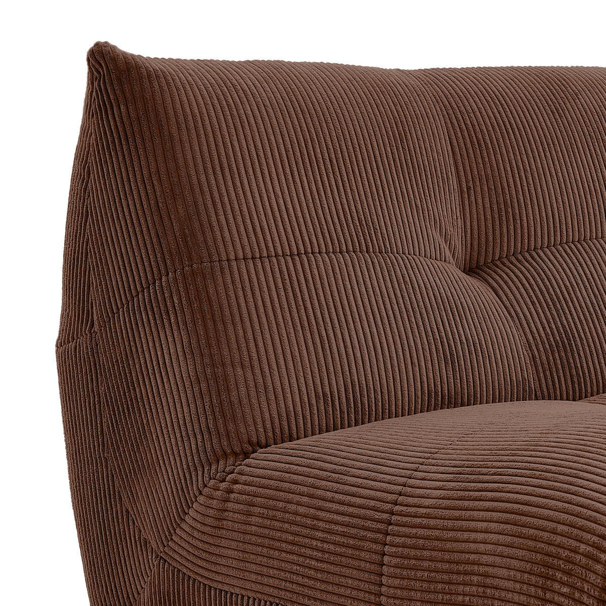 SOFFMODUL i manchester brun  - brun, Trend, textil (105/80/105cm) - Livetastic