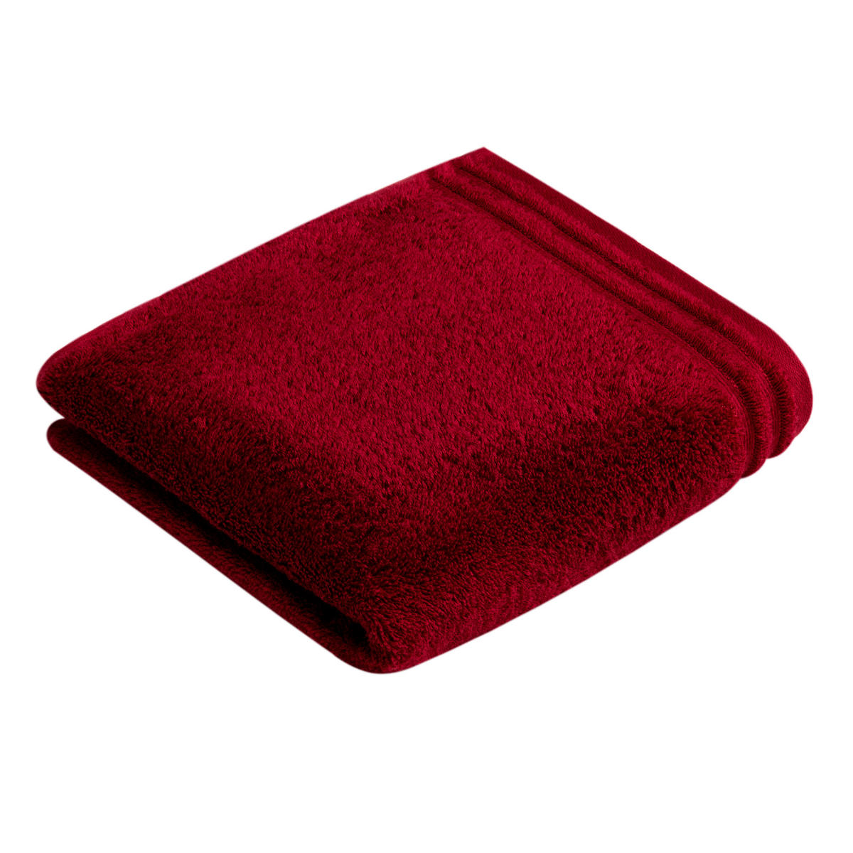 HANDTUCH 60/110 cm Calypso Feeling Rot  - Rot, KONVENTIONELL, Textil (60/110cm) - Vossen