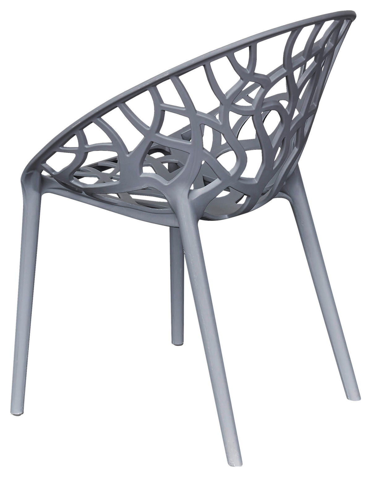 STAPELSTUHL Grau  - Grau, Design, Kunststoff (60,5/79/58cm) - Ambia Garden