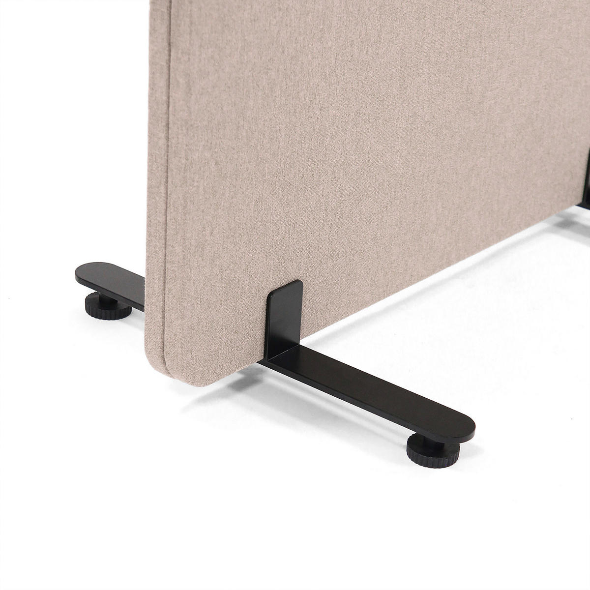 MELLANVÄGG  i metall, plast, textil  taupe  - taupe, Basics, metall/textil (60/177/35cm) - MID.YOU