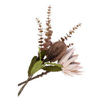 KUNSTBLUME Protea  - Bordeaux, Design