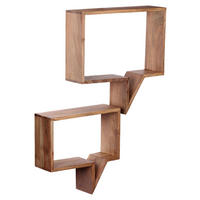 WANDREGALSET 50/49/13 cm  - MODERN, Holz (50/49/13cm) - MID.YOU