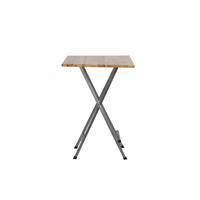 STEHTISCH Kiefer Grau, Naturfarben  - Naturfarben/Grau, MODERN, Holz/Metall (80/120/118cm) - Gardenson