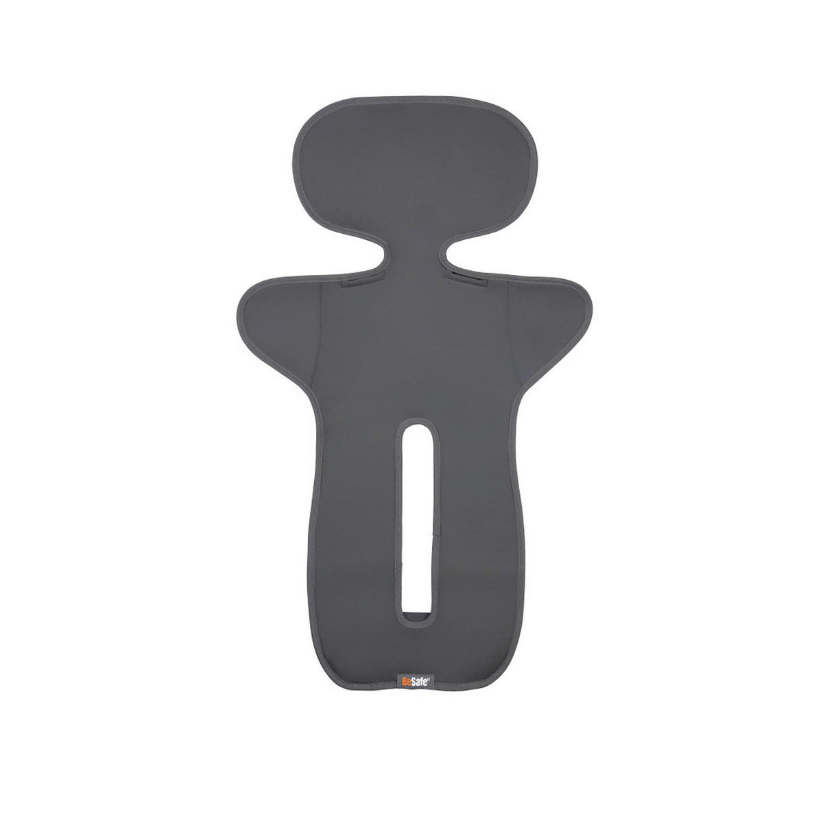 NAVLAKA ZA AUTOSJEDALICU  BeSafe   - tamno siva, Basics, tekstil (77cm)