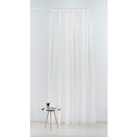 PERDEA CONFECȚIONATĂ transparent  - crem, Basics, textil (300/260cm)