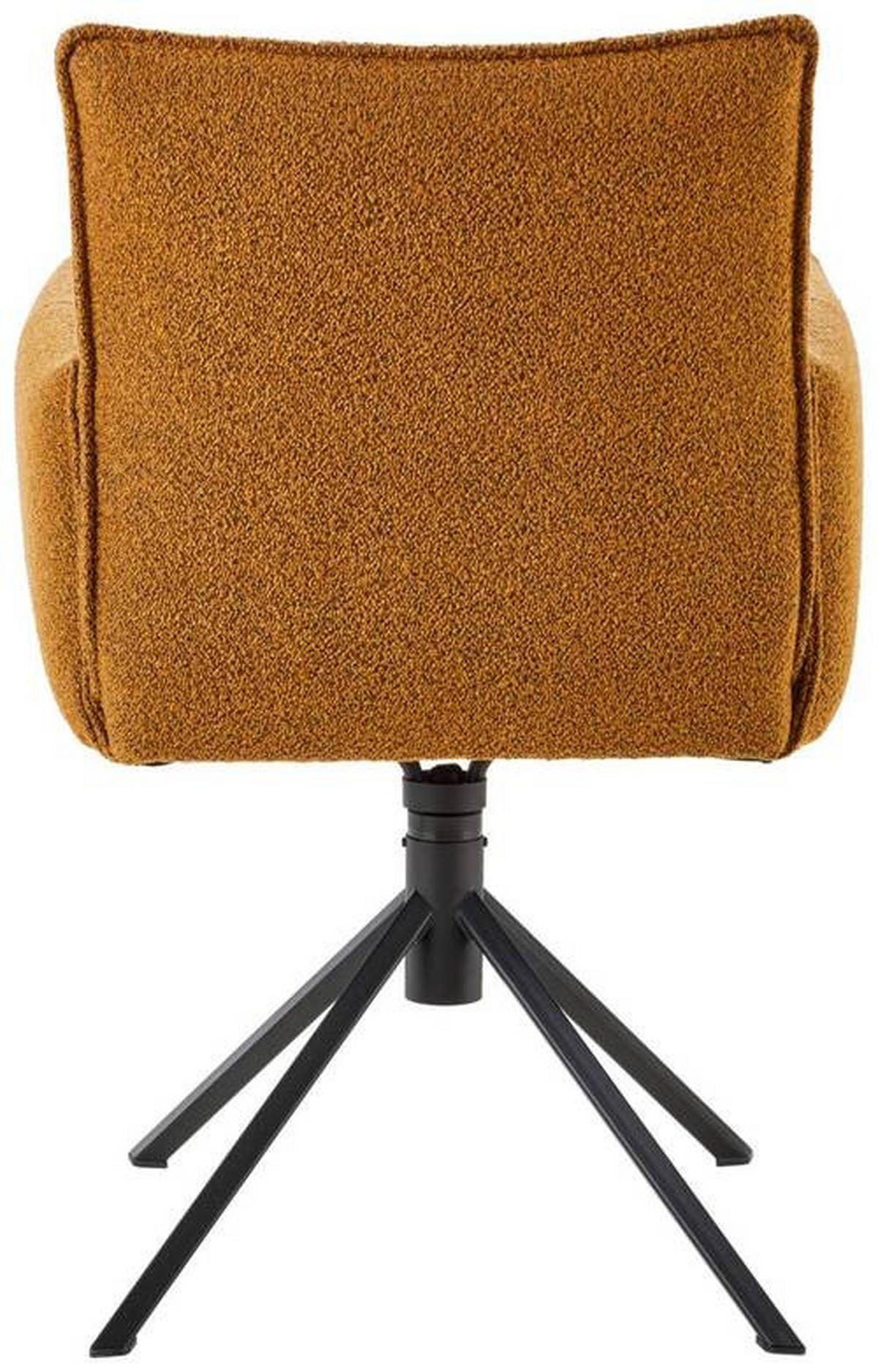 ARMLEHNSTUHL  in Webstoff  - Schwarz/Bronzefarben, Design, Textil/Metall (57/86/65cm) - Valnatura