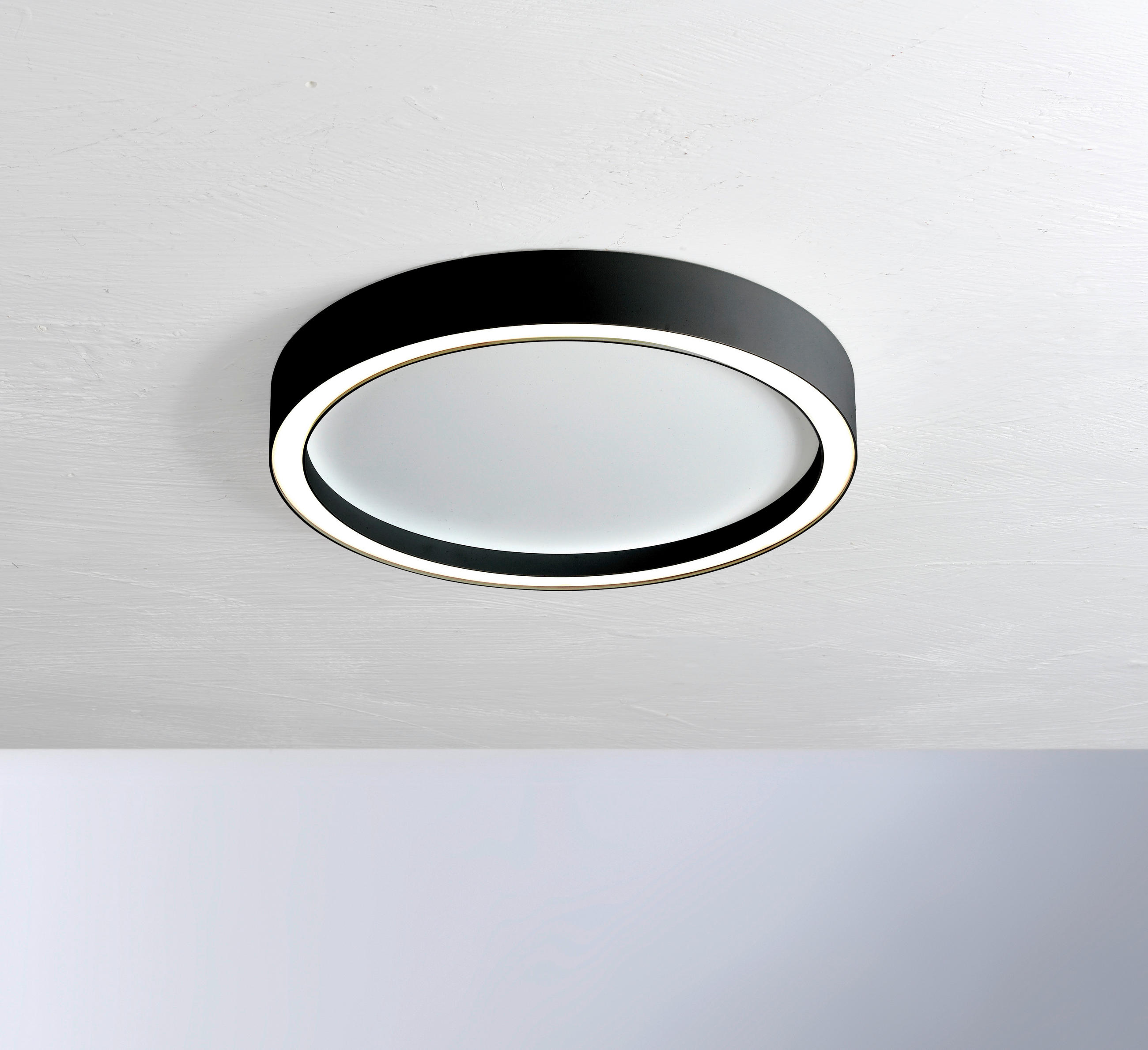 Thumbnail - Bopp Led-Deckenleuchte, Schwarz, Weiß, Metall, 4 cm, Made in Germany, Farbtemperaturwechsler, Lampen & Leuchten, Innenbe...