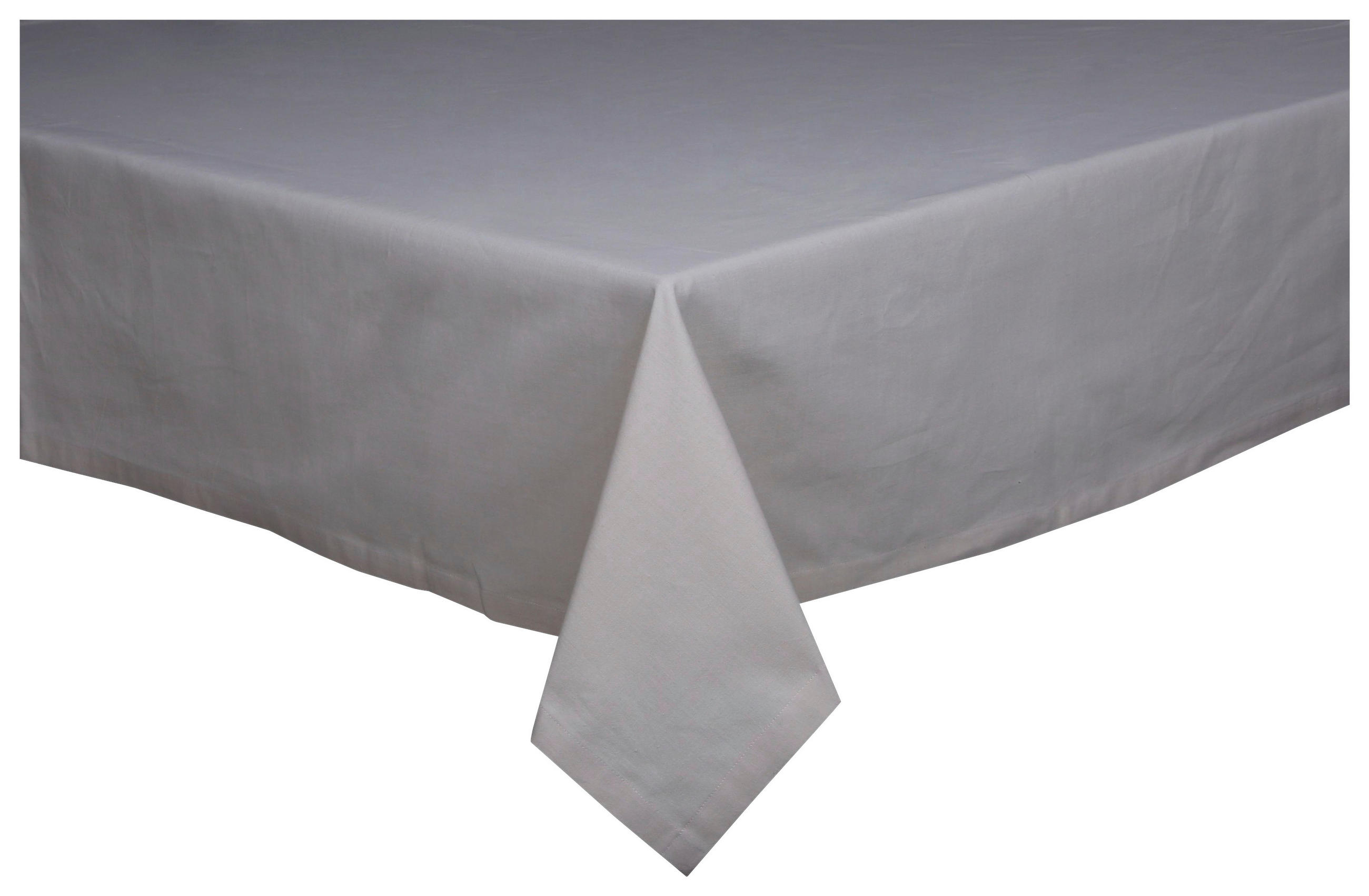 TISCHDECKE Textil Weiß 140/220 cm  - Weiß, Basics, Textil (140/220cm) - Novel