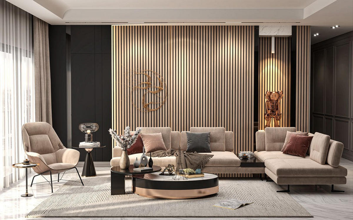 ZIDNI PANEL   - Moderno, drvo (60/260/2,1cm)