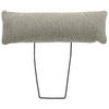 NACKSTÖD i flatväv  - taupe, Design, textil (61/20/11cm) - MID.YOU