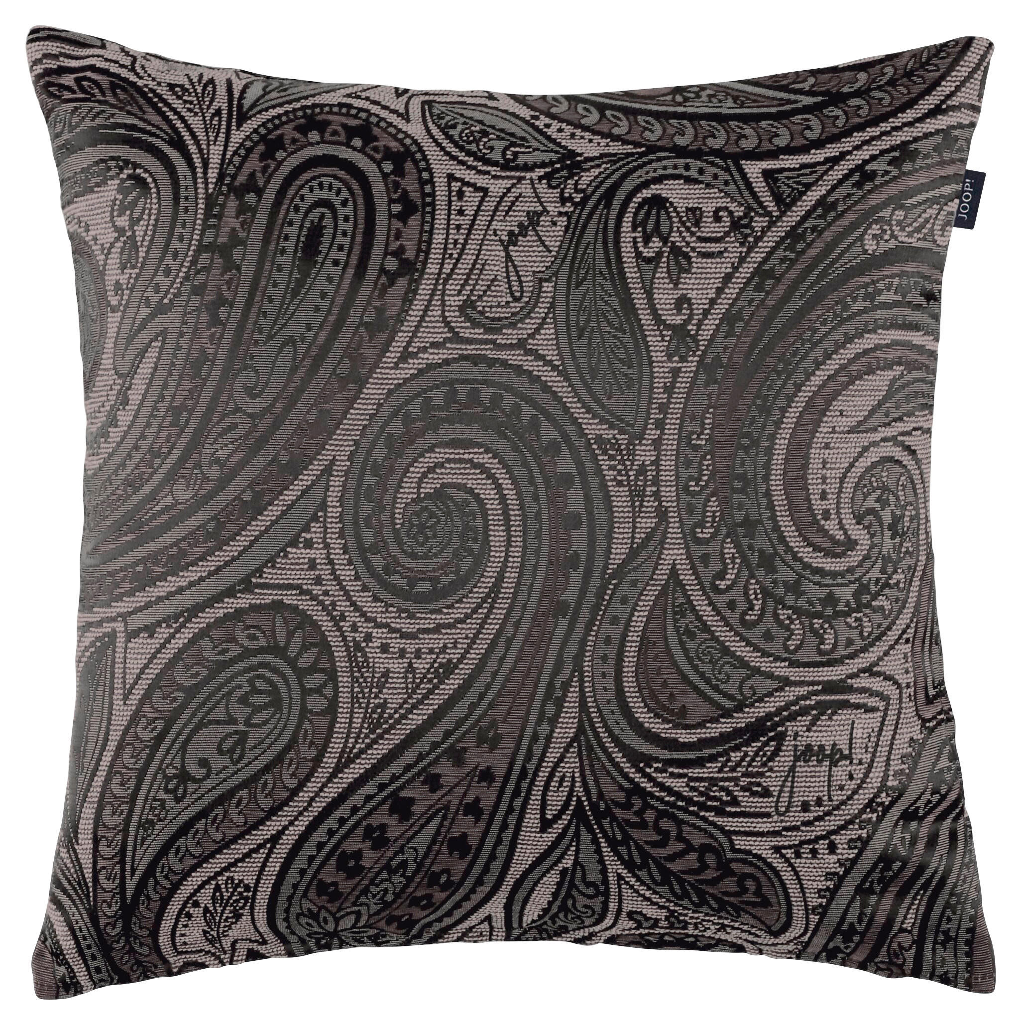 KISSENHÜLLE J! Paisley Allover rosegrau 40/40 cm  - Hellgrau/Altrosa, Design, Textil (40/40cm) - Joop!