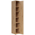 MEHRZWECKSCHRANK 30/195/40 cm  - Anthrazit/Schwarz, MODERN, Holzwerkstoff/Kunststoff (30/195/40cm) - Carryhome