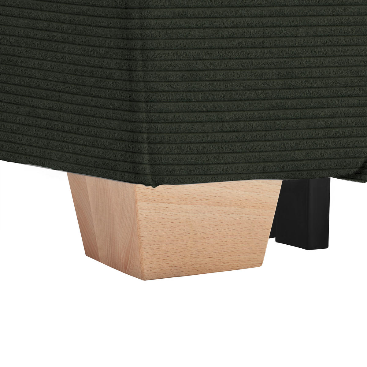 HÖRNSOFFA i mörkgrön  - mörkgrön, Modern, trämaterial/trä (255/185cm) - MID.YOU