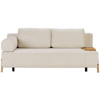SCHLAFSOFA in Holz, Textil Creme  - Creme/Naturfarben, Design, Holz/Textil (211/88/102cm) - Niels Andersson