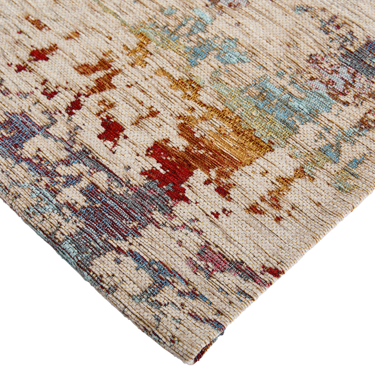 FLACHWEBETEPPICH 155/230 cm Multicolor, Beigebraun rechteckig  - Multicolor/Beigebraun, Basics, Textil (155/230cm) - Novel