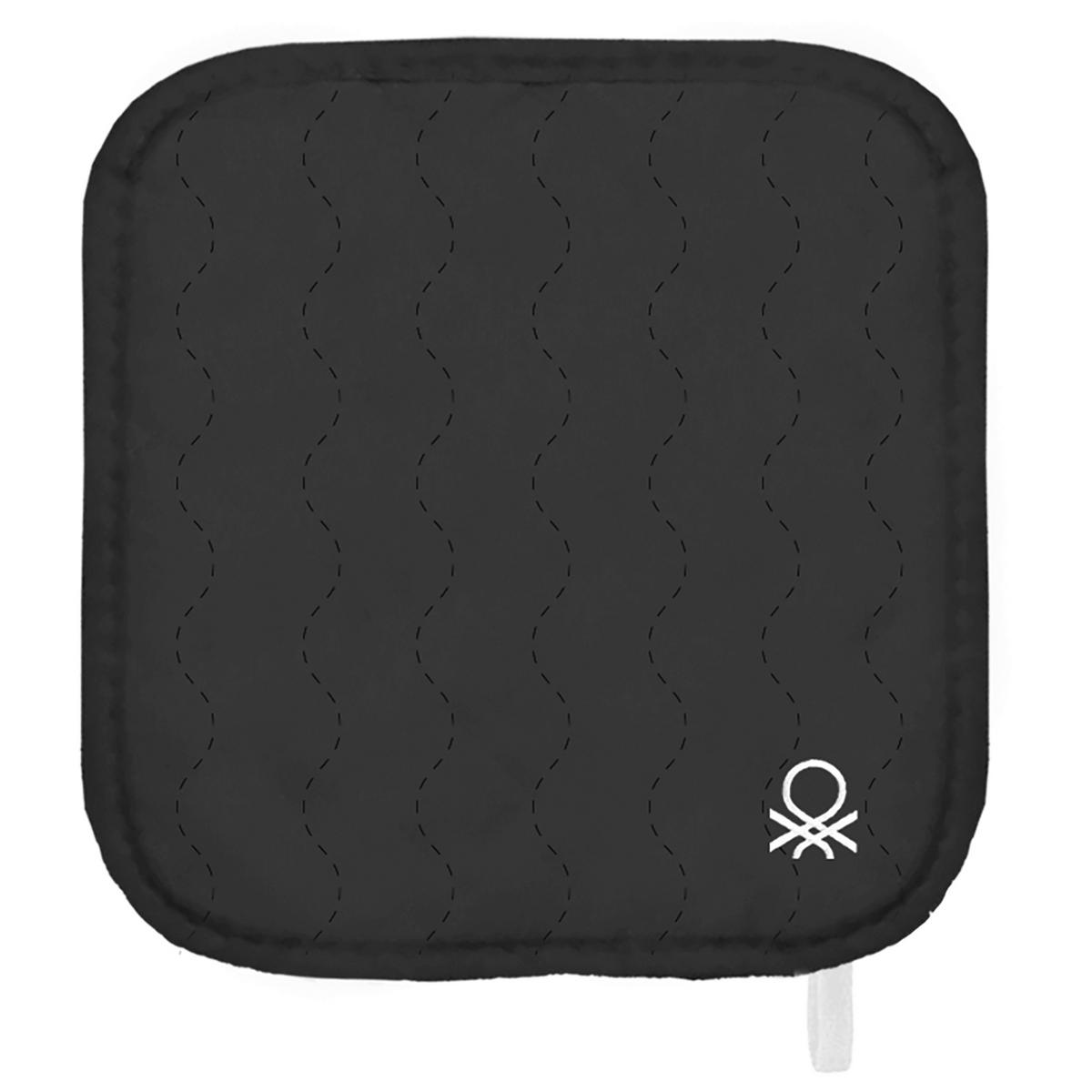 SCHÜRZEN-SET Schwarz, Weiß  - Schwarz/Weiß, Basics, Textil (30/26/2.5cm) - Benetton