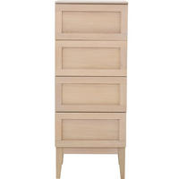 BYRÅ 42/105/42 cm  - ek Bianco, Design, trämaterial/trä (42/105/42cm) - Best Price