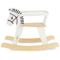 SCHAUKELTIER - Buchefarben/Schwarz, Trend, Holz (68/26,5/48cm)