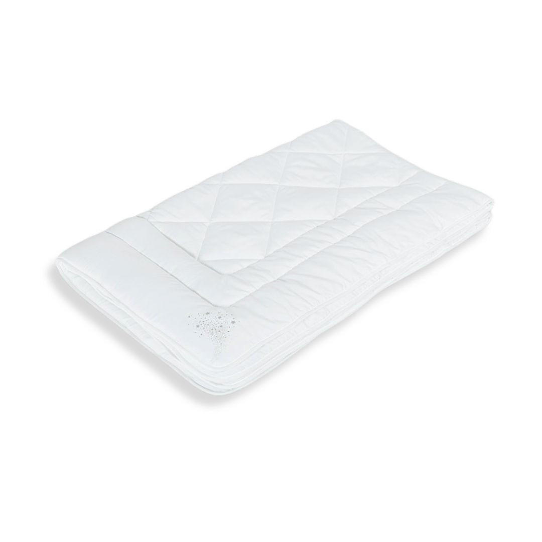 BETTDECKE - Weiß/Grau, Basics, Textil (240/220cm) - RIBECO