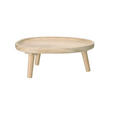 SERVIERTABLETT   31,5/25/13 cm   - Naturfarben, Basics, Holz (31,5/25/13cm) - Ambia Home