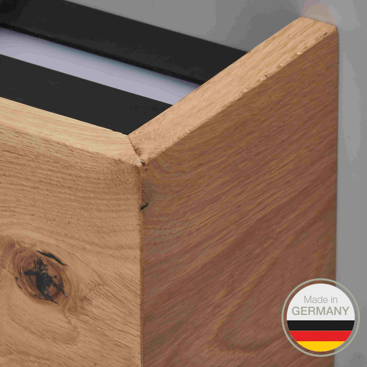 LED-WANDLEUCHTE 654 14/14/12 cm   - Wildeiche, Natur, Holz (14/14/12cm) - Ambiente