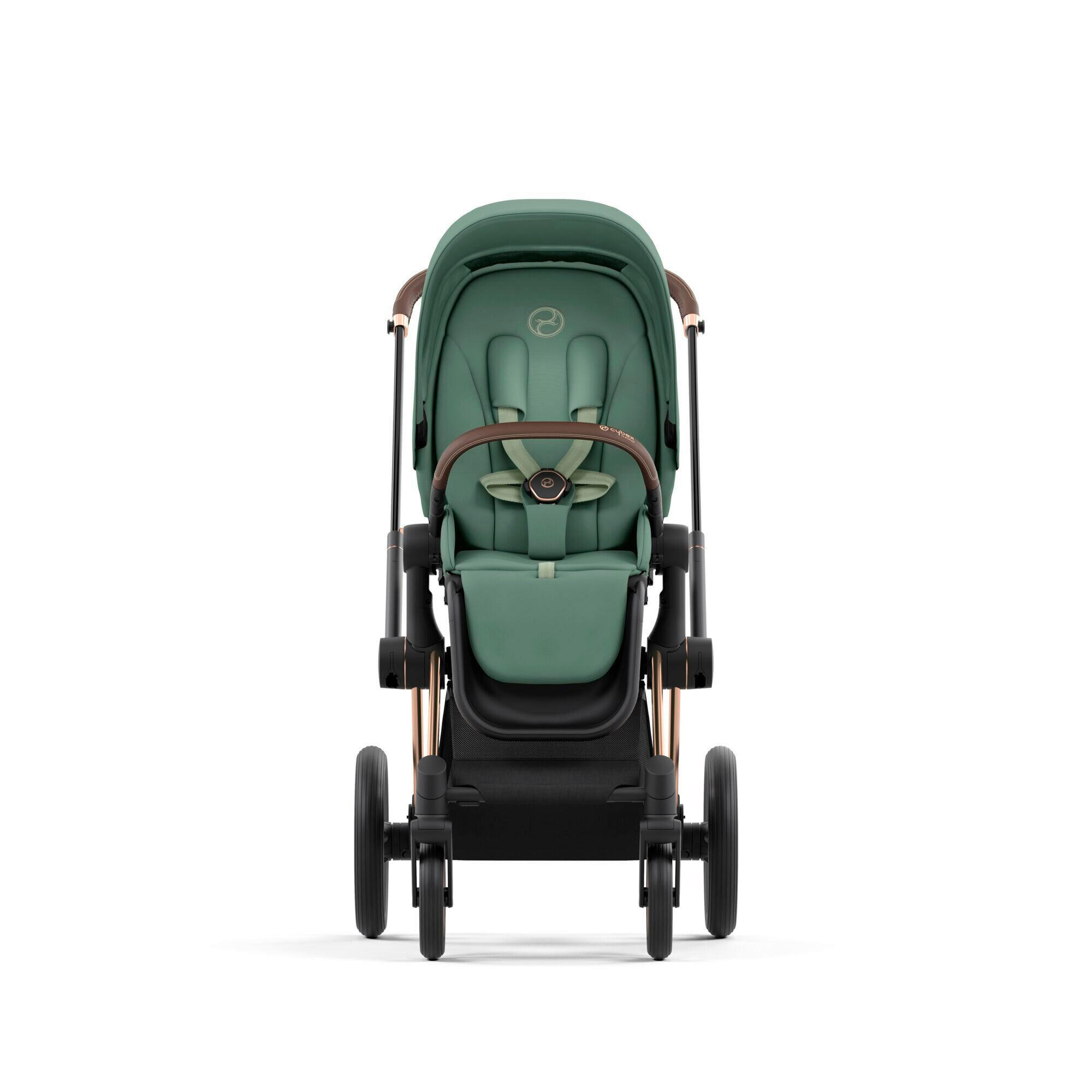KINDERWAGENAUSSTATTUNG - Dunkelgrün, Basics, Kunststoff/Textil (92/60/109cm) - Cybex