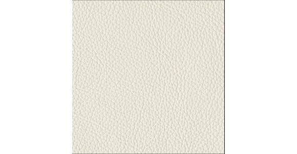 ECKSOFA DUA in Echtleder Weiß  170/293 cm  - Chromfarben/Weiß, Design, Leder/Metall (170/293cm) - Novel